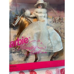 Barbie Winter Ride Gift Set New